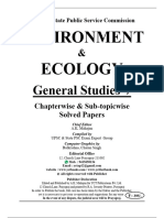 ENVIRONMENT & ECOLOGY General Studies Chapter Wise Solved Papers