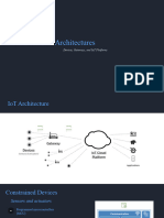 IoT Software Architectures