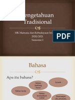 MKI 4 Pengetahuan Tradisional