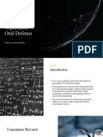 Sophomore Oral Defense Template