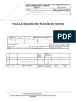 Procedimiento de Instalacion de Postes Icg