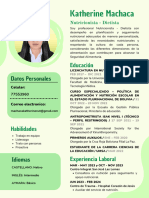 Nutricionista - Katherine Machaca U.