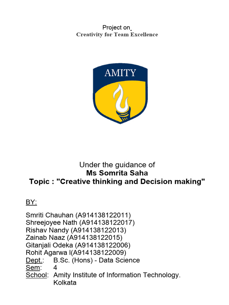 Bs project ds4 download free pdf decision making creativity