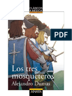 Los tres mosqueteros (Ed. Anaya - Alejandro Dumas