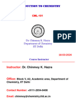 Chapter 1 Nomenclature CML-101