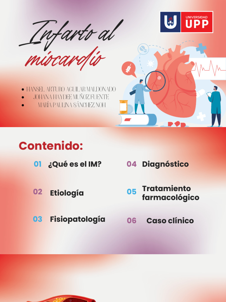 Diapos IM Caso Clínico REHAB CARDIO | PDF | Infarto de miocardio ...