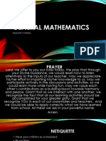 Lesson 2 - Evaluation and Operations On Functions