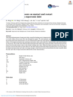 Effects of Backpressure On Unstart and Restart Characteristics of A Supersonic Inlet