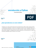 01 - Presentación - Conociendo Python