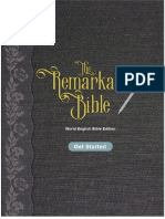 The Remarkable Bible Web