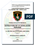 Introducción al Derecho - Estructura de la legislación...- Santa Lucía - APA7ma