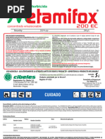 Ficha Técnica Herbicida ATRAPLEX 90 | PDF | Pesticida | Agua