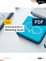 3.3 Comunicación y Marketing Social - 2022
