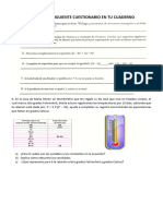 Resuelve El Siguiente Cuestionario en Tu Cuaderno de Ecuaciones Lineales