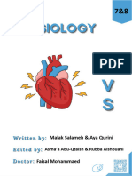 Physiology Shet #7&8
