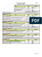 2011 Fall Turn-In Issue Schedule