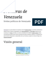 Fronteras de Venezuela - Wikipedia, La Enciclopedia Libre