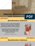 (PDF) Aula 08 - Revestimento Cerâmicos