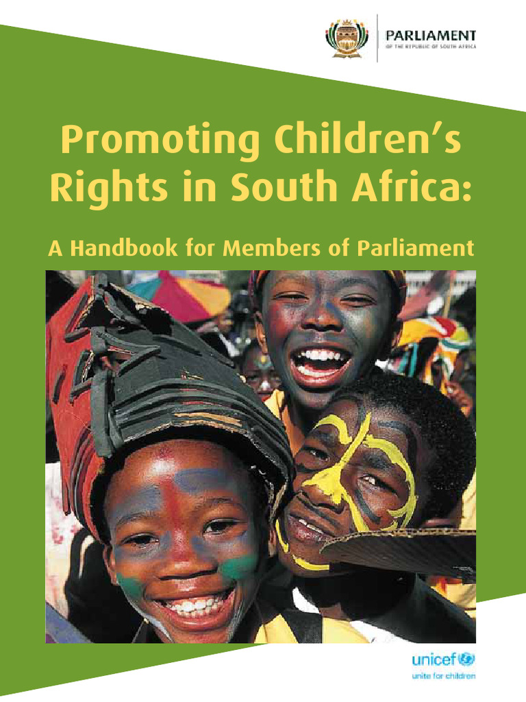 Children's Rights Handbook for MPs in SA | PDF | Human Rights | Treaty