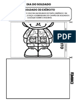 Pelotão 3d para Colorir