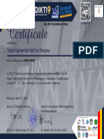 Certificate: Tiara Syalamita Aprilia Koagow