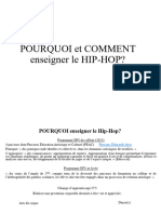 TD Enseigner Hip-Hop