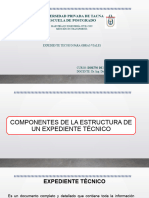 4 Expediente Tecnico para Obras Viales