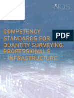 Aiqs Competency Standards For Infrastructure Quantity Surveying Professionals