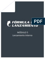 Modulo 5 - Lanzamiento Interno