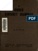 Higher Sanskrit GR 00 Kale U of T