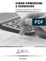 Contabilidad Comercial y de Servicios. Módulo IV - Declaración de Impuestos y Aportaciones de Seguirdad Social