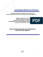 Sistema de Ensino Presencial Conectado Curso Superior de Tecnologia em Gestão Ambiental