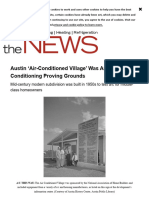Austin Air-Conditioned Village' Was America's Air Conditioning Proving Grounds - 2021-06-24 - ACHR News