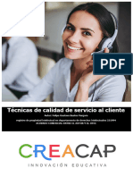 Manual Técnicas de Calidad de Servicio Al Cliente