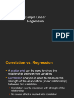 Simple and Multiple Regression