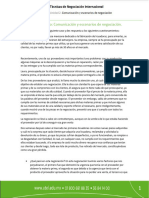 Unidad 2 Comunicación y Esenarios de Negociacion