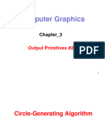 Lecture 4 - Output Primitives - Circle