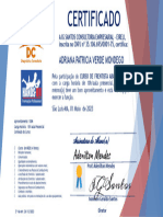 Certificado Adriana Patricia Verde