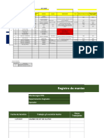 Control de Manteniento de Montacargas