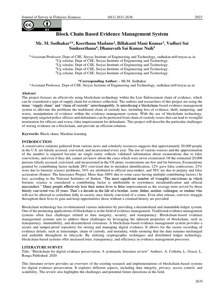BLOCK+CHAIN+BASED+EVIDENCE Final Fishries++ (2631+to+2636) | PDF ...