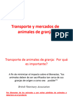 BIENESTAR Transporte de Animales