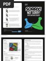 Fire and Ice Sorry Game Rules | PDF | Board Games | Traditional Board Games