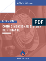 Como Dimensionar Um Hidrante - E-Book