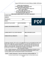 007 2017 Laboratory Evaluation Checklist Laboratory Quality Assurance Program