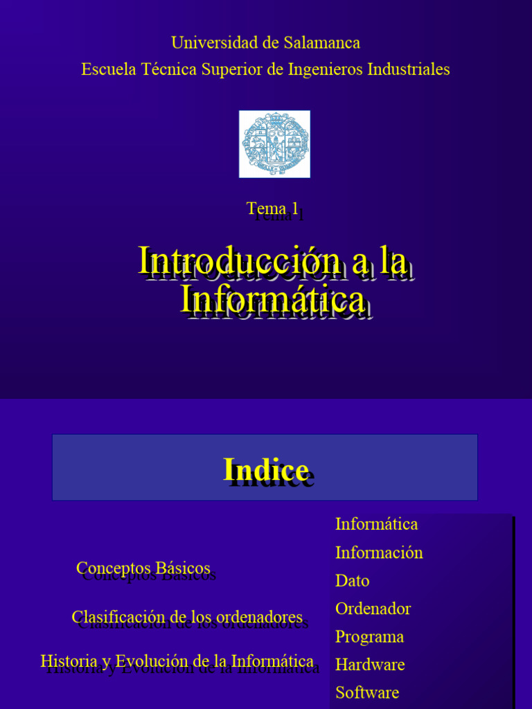 Tema 1 Historia | PDF | Informática | Almacenamiento de datos de la ...