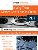 Tips - 5 Reasons Why Tesla Motors Cant Lose in China