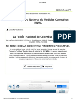 Consulta RNMC