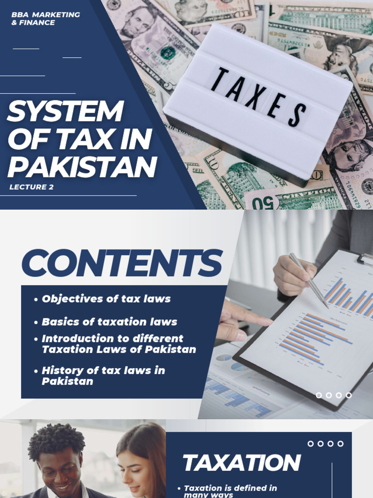 Taxation Laws Overview in Pakistan | PDF | Taxes | Progressive Tax