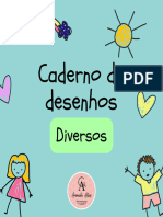 Caderno de Desenhos - Diversos