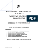 Guía Trabajos Prácticos - 2023 - Finanzas Públicas